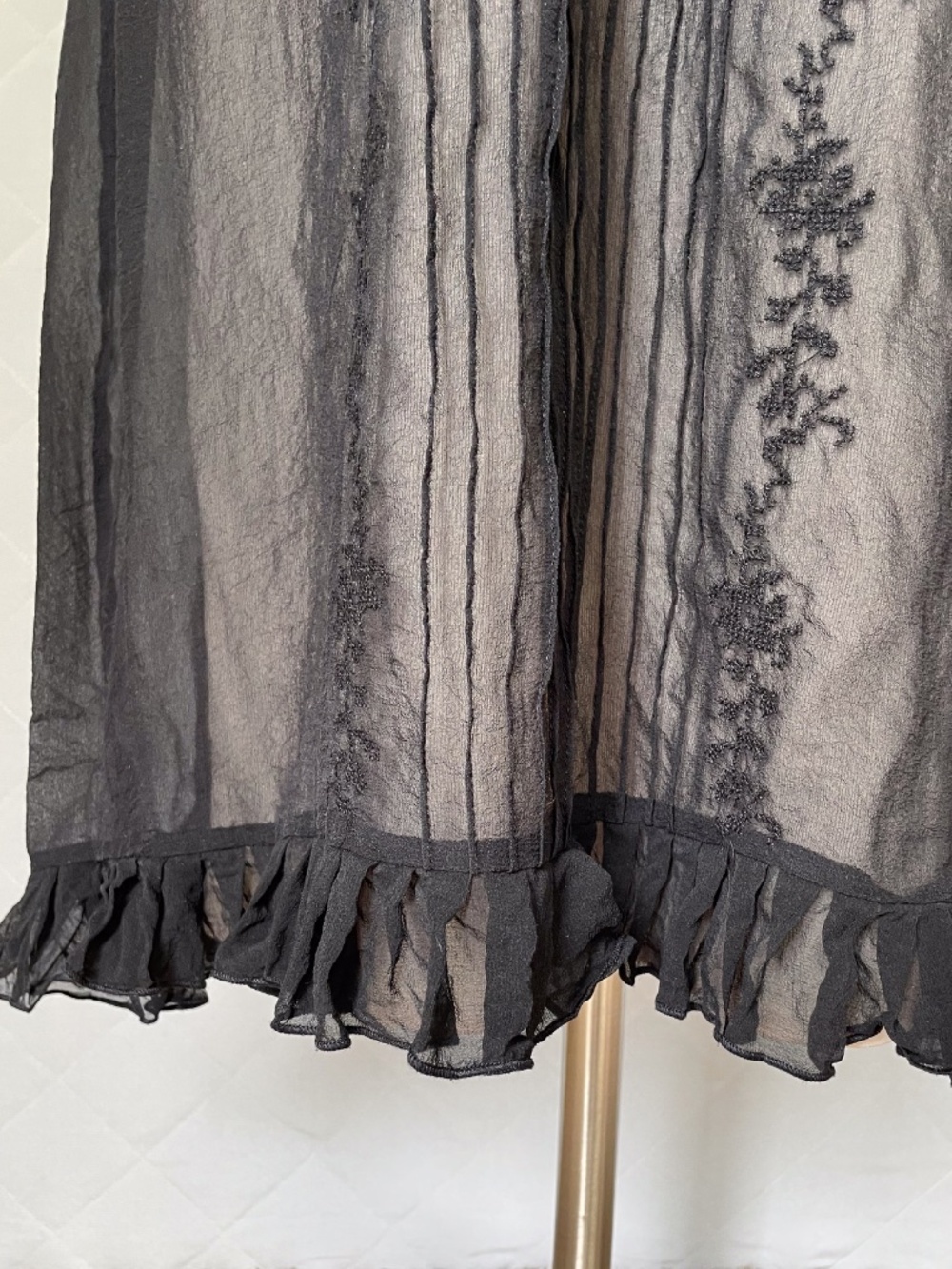 Jonathan Martin Studio Silk Slip Dress - Y2K - Size 14 - Picture 6 of 10
